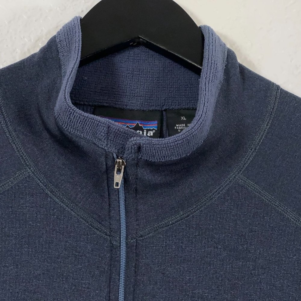 Patagonia Vintage Made in USA R.5 Regulator Polartec Fleece 1/2 Zip Men's XL - Picture 6 of 9